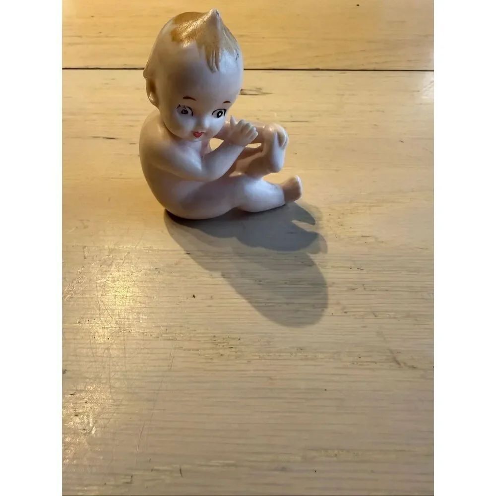 vintage bisque porcelain Kewpie doll figurine manufactured in Japan